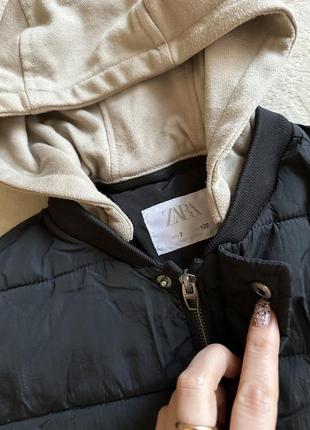 Куртка zara на  7 років, 122 см, демісезон2 фото