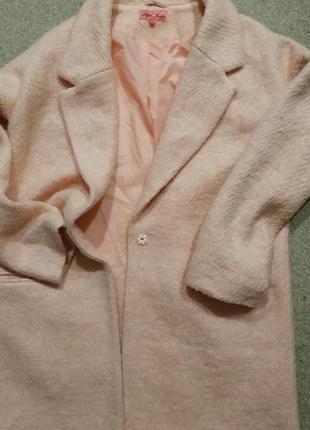 Пальто пиджак pink soda p.m шерсть4 фото