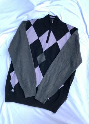 Стильний брендовий светр sergio taccini