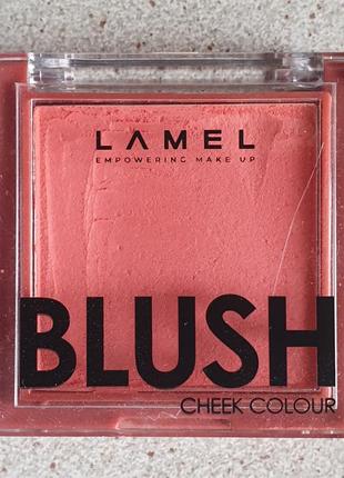 Lamel cheek colour blush тестер рум'яна2 фото