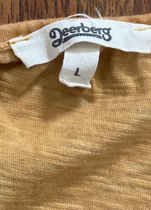 Новая дизайнерская футболка deerberg l нижняя 🇩🇪2 фото