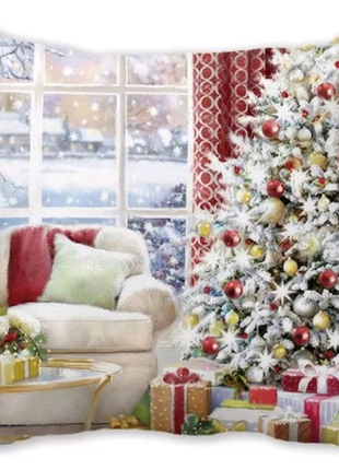 Декоративні новорічні подушки14 фото