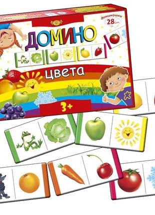 Игра мастер домино. цвета (мкм0303)