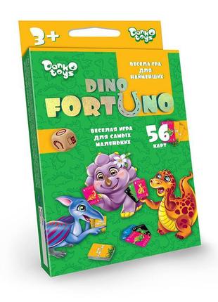Гра настільна danko toys «фортуно-fortuno» dino рос uf-05-01