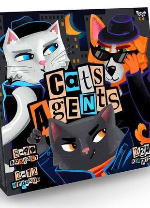 Гра danko toys cats agents (укр) (g-ca-01-01)