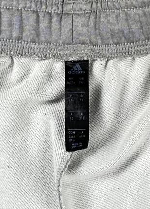 Adidas штаны 2xl размер спортивные серые на манжете оригинал3 фото
