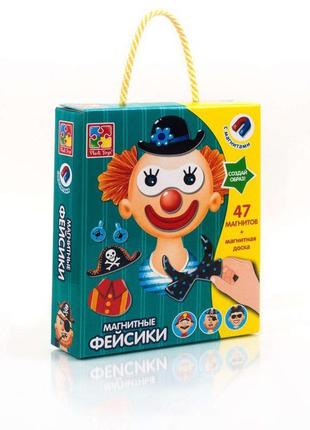 Магнітна гра vladi toys фейсики (укр) (vt3702-09)