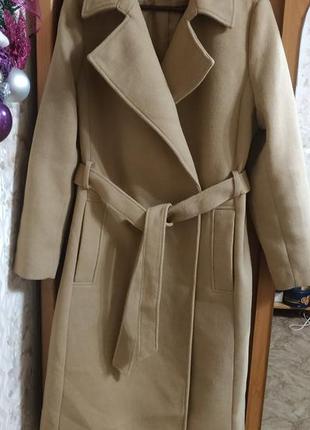 Двобортное пальто h&amp;m10 фото