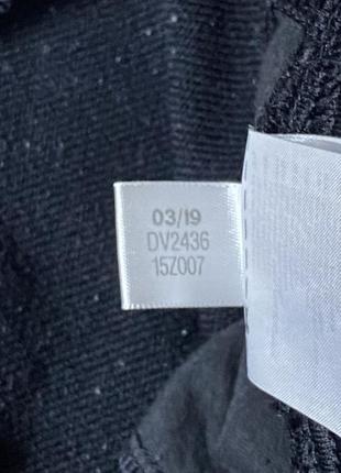 Adidas штаны l размер женские спортивные чёрные на манжете оригинал6 фото