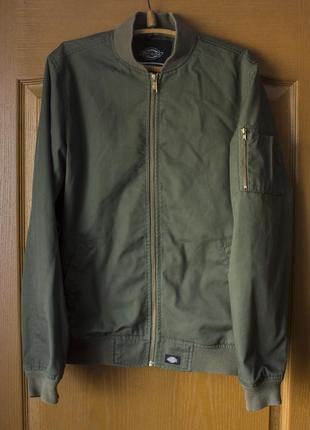 Бомбер dickies hughson jacket dark olive