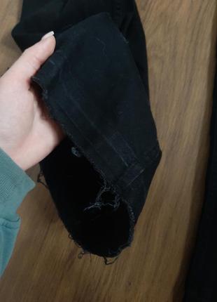 Чорні джинси кльош h&m3 фото
