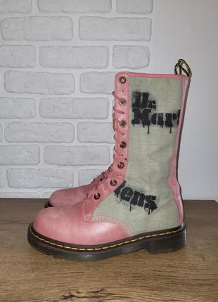 Dr martens розовые, размер 39-40 (25-25,5 см)3 фото