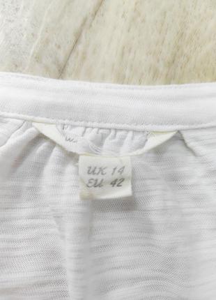 Актуальна бавовняна сорочка з нагрудними кишенями, на ґудзиках white stuff.9 фото