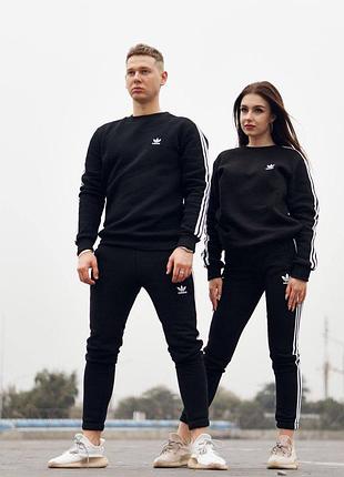 Cпортивный костюм adidas унисекс весенний высокого качества стильный