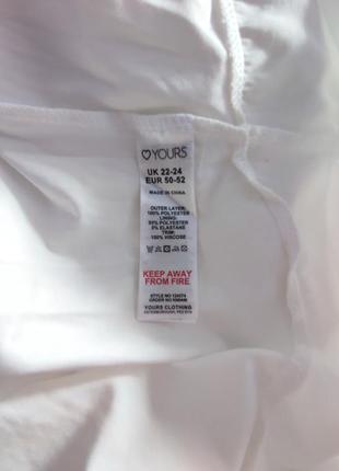 Оригинальная красивая белая блуза блузка блузочка размер 58-607 фото