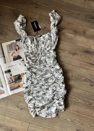 Сатинова сукня плаття8 фото