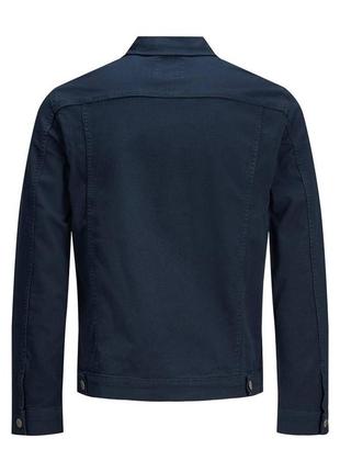 Куртка джинсовая мужская jack &amp; jones синяя, размер m/l5 фото