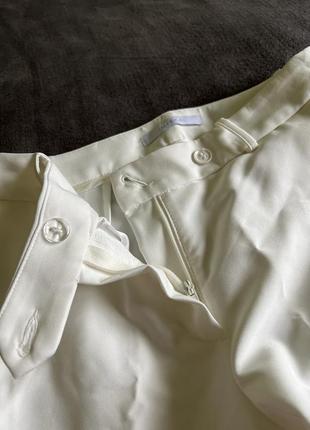 Красивые белые брюки size xxs.регулируемая цена до 10.05 100грн4 фото