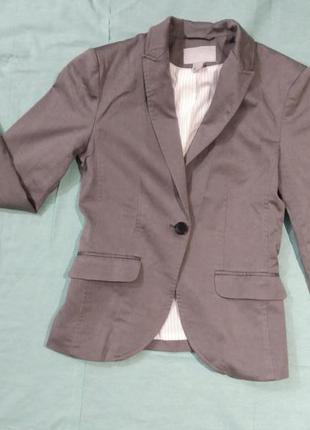 Елегантний піджак h&m сірий