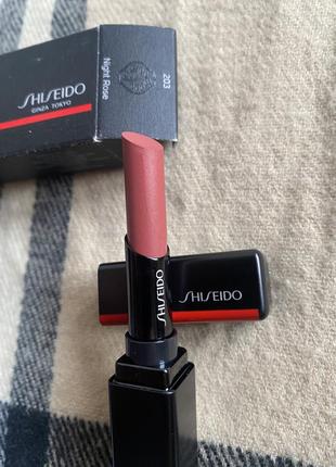 Помада для губ shiseido 203 night rose visionairy gel lipstick,    1.6 г1 фото