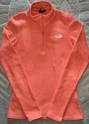 Флиска the north face polartec, оригинал, роз