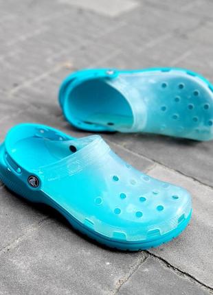 Crocs translucent  и jibbitz , оригинал6 фото