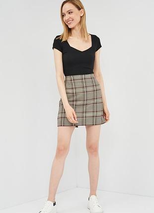 Красива спідниця в карту h&amp;m бангладеш етикетка