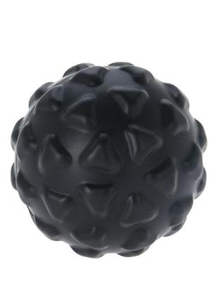 Мяч массажный ø 7,5 см черный2 фото
