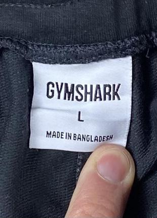 Gymshark штаны l размер спортивные на манжете чёрные оригинал4 фото