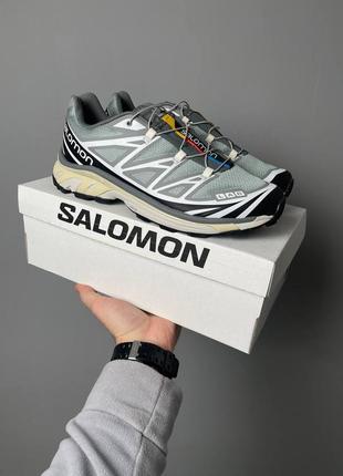 Мужские треккинговые кроссовки salomon xt-6 recut monument phantom