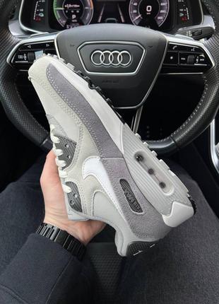 Чоловічі кросівки nike air max 90 surplus new gray6 фото