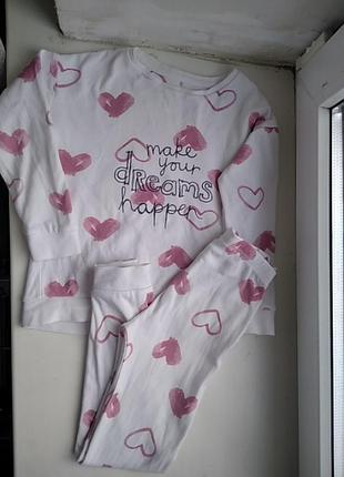 George пижама хлопок 5-6 лет 110-116 см