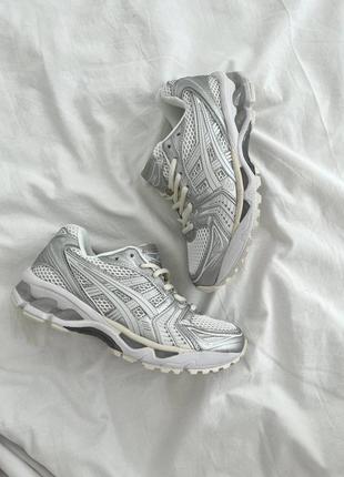 Asics gel-kayano 14 silver9 фото