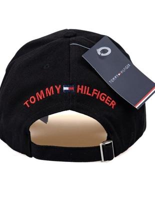 Кепка черная женская мужская tommy hilfiger бейсболка томми хилфигер унисекс2 фото