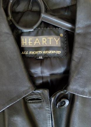 Модный кожаный плащ 5