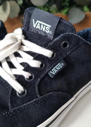 Замшеві кеди vans3 фото