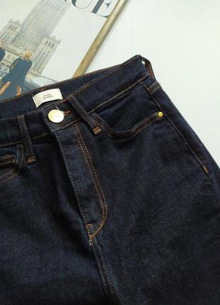 Классные джинсы с высокой посадкой от river island6 фото