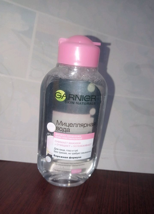 Міцелярна вода garnier skin naturals1 фото