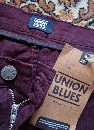 Фирменные английские джинсовые стрейчевые шорты union blues,новые с бирками, большой размер 48анг.5 фото