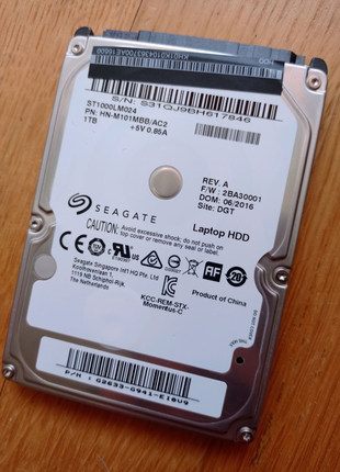 Жёсткий диск hdd для ноутбуков 1 tb