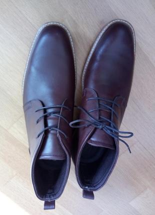 Шкіряні черевики ботінки ecco biaritz modern 💣оригінал))2 фото