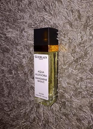 Guerlain aqua allegoria mandarine basilic (герлен аква алегорія м2 фото