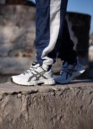 Чоловічі кросівки асікс asics gel-kahana 8 white black5 фото