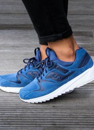 Кросівки saucony grid 8500 navy / оригінал