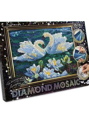 Набор креативного творчества "diamond mosaic" danko toys (dm-03-02)1 фото