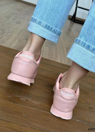 Кросівки жіночі рожеві екошкіра кроси2 фото