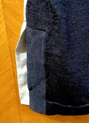 Шовк +вовна стильна блуза топ  р.s від jigsaw7 фото