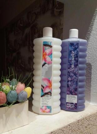 1 л піна для ванни avon кокос лаванда