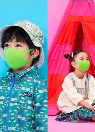 Детские многоразовые защитные маски питта/pitta. япония. pitta kids cool ♥