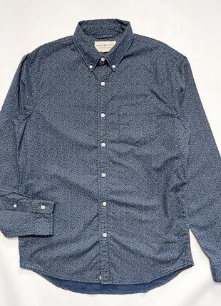 Denim & supply ralph lauren (m) синяя рубашка2 фото